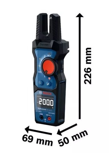 BOSCH GFM 1000-15 Çatal Tip Başlıklı Dijital Pens Ampermetre ve Multimetre Elektrik Ölçüm Aleti nasıl kullanılır