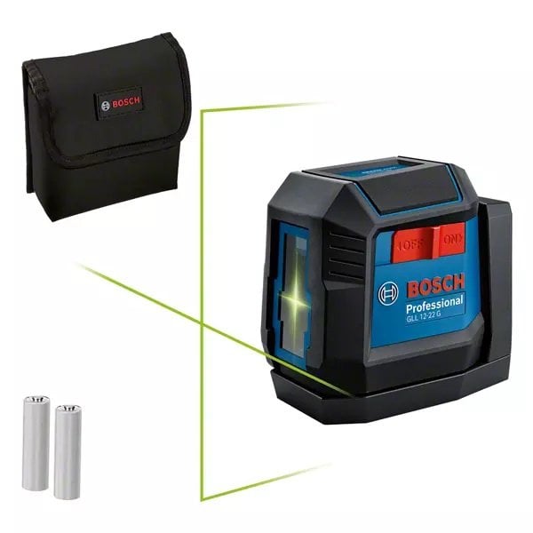 BOSCH GLL 12-22 G Çapraz Çizgili Yeşil Lazer Terazi fiyatı