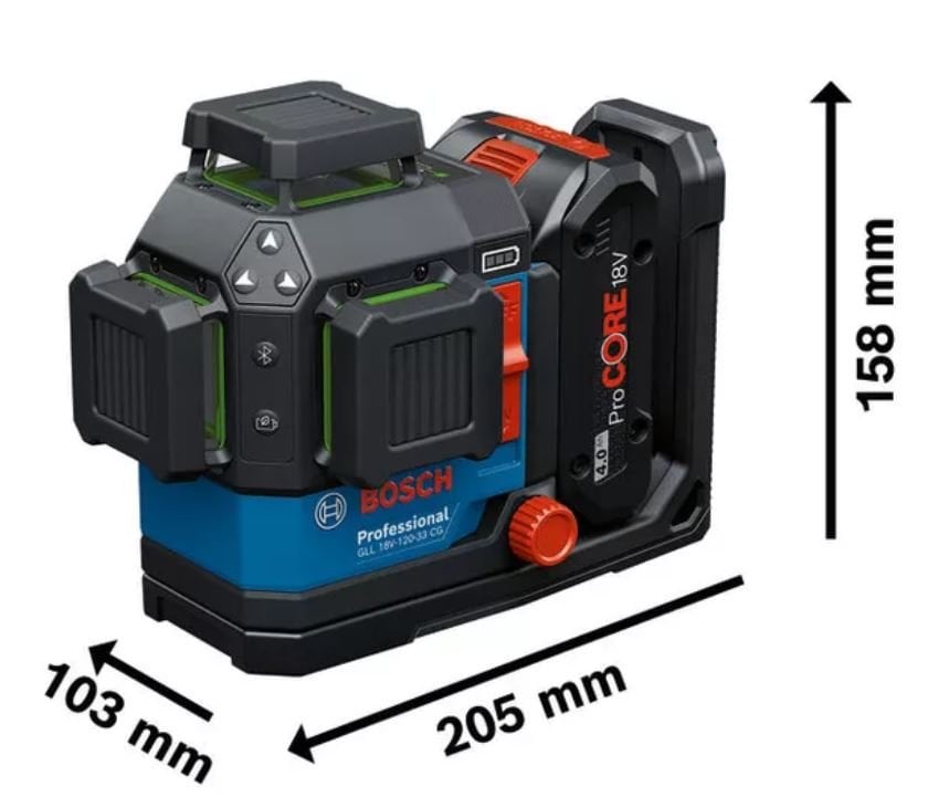 BOSCH GLL 18V-120-33 CG Akülü Yeşil Lazer Terazi 3x360 Derece (Akü ve Şarj Aleti Hariç) nereden bulurum