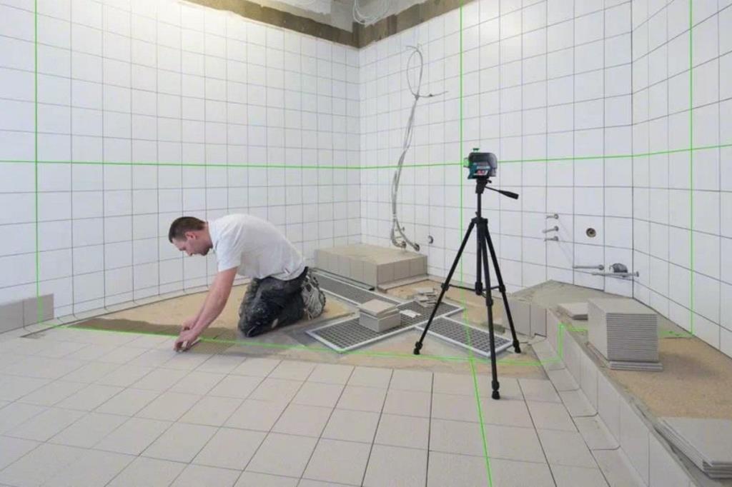 BOSCH GLL 3-80 CG Yeşil Işıklı Lazer Terazi 360 Derece (BM 1+Akü) ne işe yarar