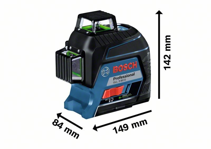 BOSCH GLL 3-80 G Yeşil 360 Derece Lazer Terazi nasıl kullanılır