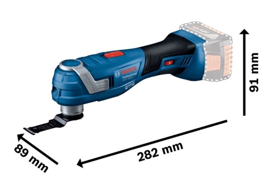 BOSCH GOP 185-LI Promix 18 Volt Raspa Makinası (Akü-Şarj Aleti Hariç) nasıl kullanılır