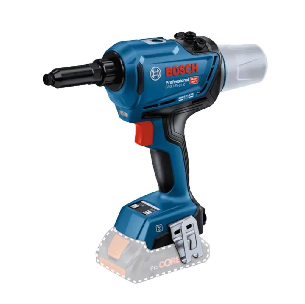 BOSCH GRG 18V-16 C Akülü Perçin Tabancası 18 Volt (Akü ve Şarj Aleti Hariç) fiyatı