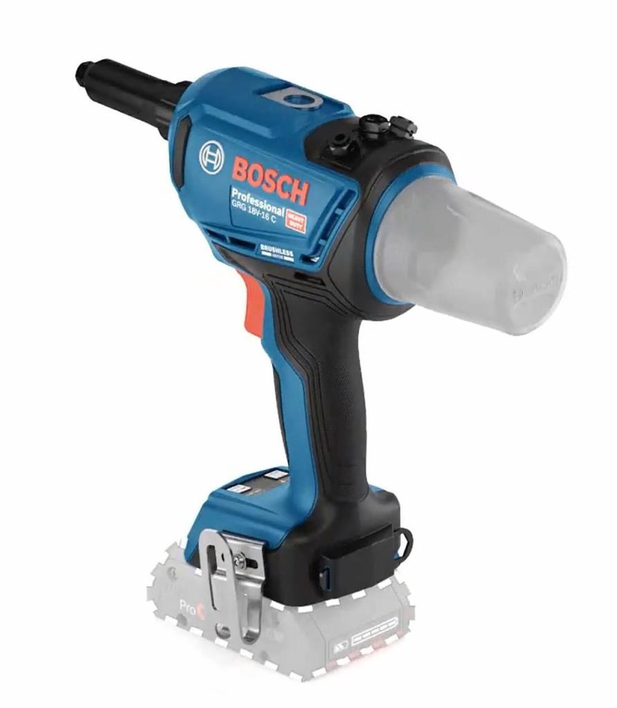 BOSCH GRG 18V-16 C Akülü Perçin Tabancası 18 Volt (Akü ve Şarj Aleti Hariç) nasıl kullanılır