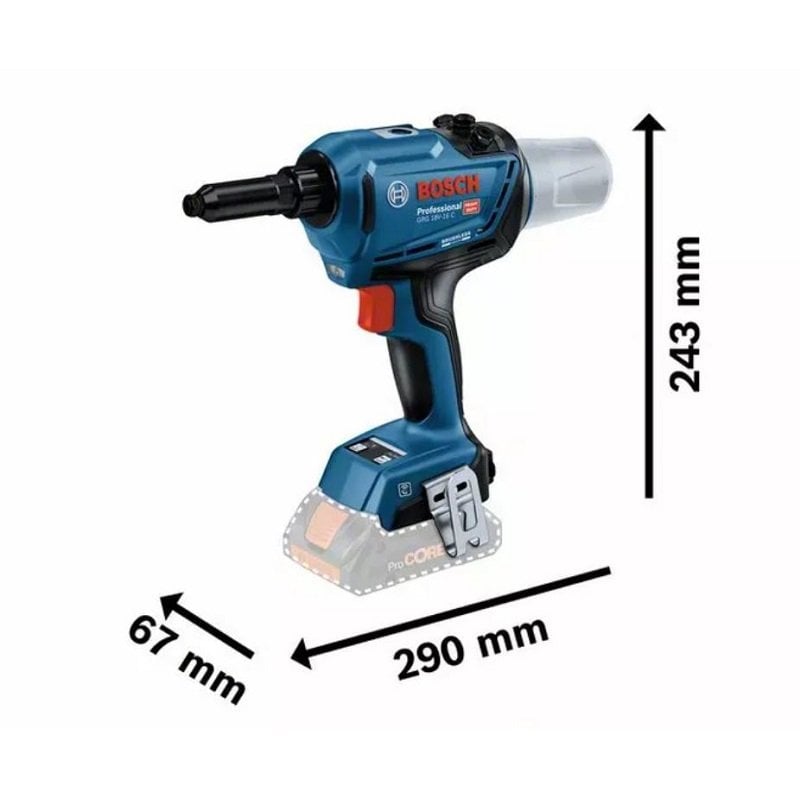 BOSCH GRG 18V-16 C Akülü Perçin Tabancası 18 Volt (Akü ve Şarj Aleti Hariç) ne işe yarar