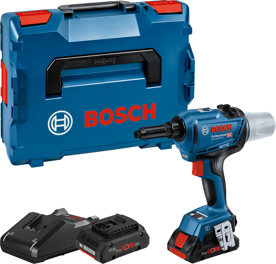 BOSCH GRG 18V-16 C Çift Akülü Perçin Tabancası 18 Volt fiyatı