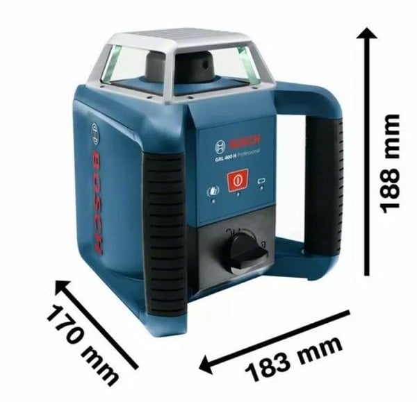 BOSCH GRL 400 H Rotasyon Lazerli Nivo Seti 400 mt Mesafeli ne işe yarar
