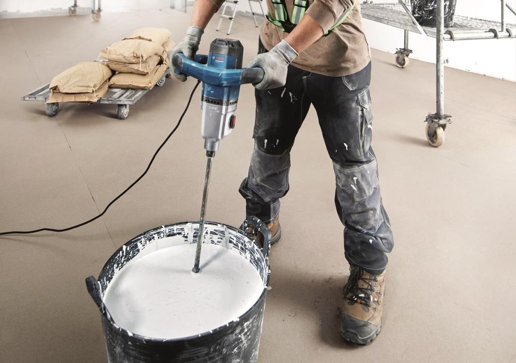 BOSCH GRW 140 Boya Harç Karıştırıcı 1400 Watt nasıl kullanılır