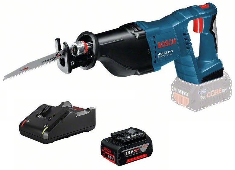 BOSCH GSA 18 V-LI Tilki Kuyruğu Testere 18 Volt 4.0 Ah (Tek Akülü) fiyatı