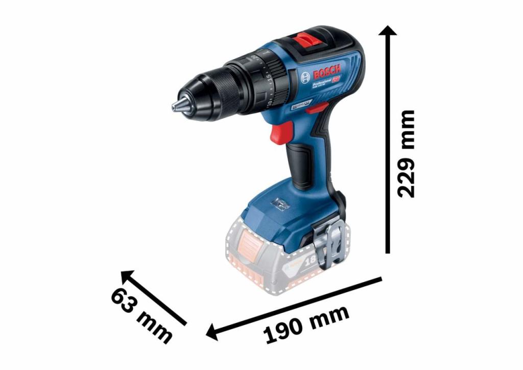 BOSCH GSB 18 V-50 Kömürsüz Motorlu Darbeli Şarjlı Matkap 18 Volt 2.0 Ah nasıl kullanılır