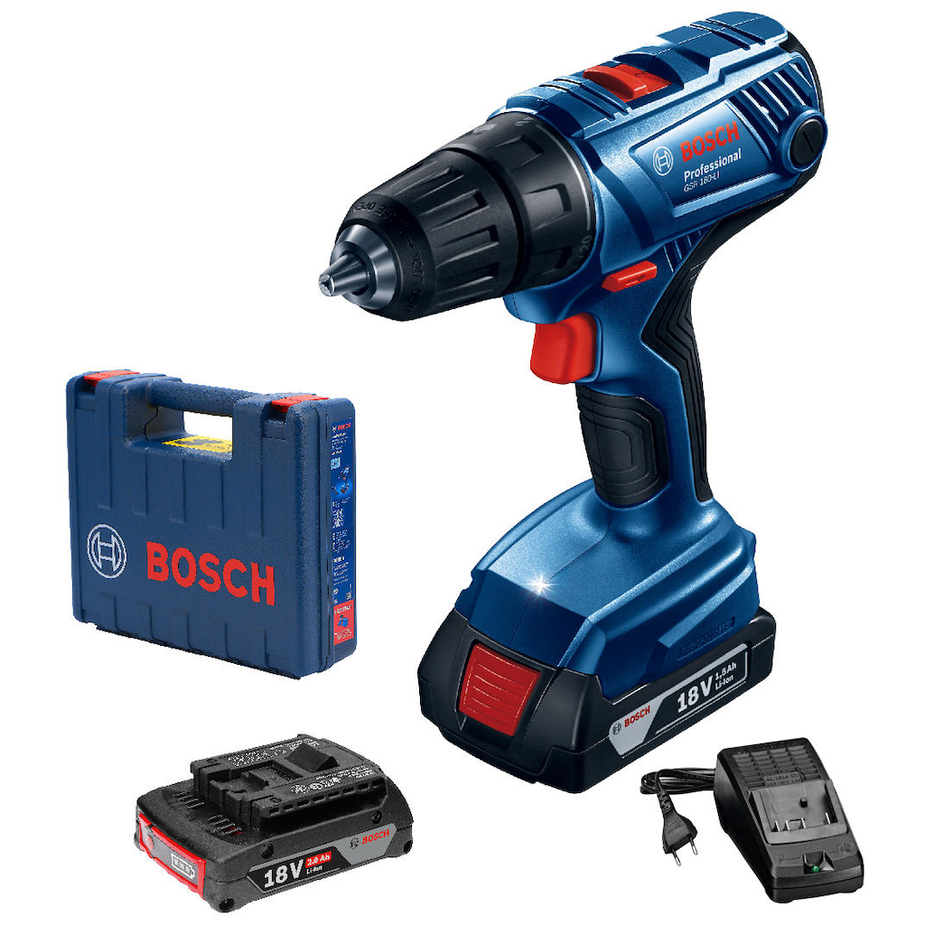 BOSCH GSR 180-LI Şarjlı Matkap 18 Volt 2.0 Ah fiyatı
