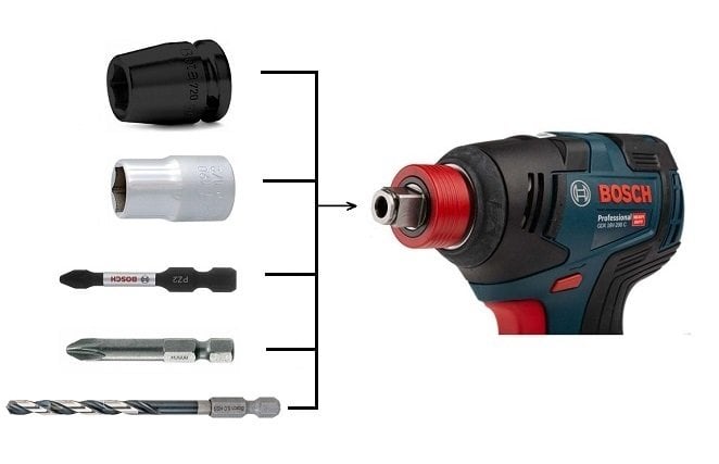 BOSCH GSR 18V-50 + GDX 18V-200 Şarjlı Vidalama ve Delme Seti 2 x 4.0 Amper Çift Akülü nasıl kullanılır