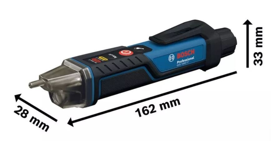 BOSCH GVD 1000-17 Temassız Isık - Sesli Uyarı Elektrik Voltaj Test Kontrol Ölçü Aleti Cihazı nasıl kullanılır