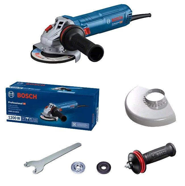 BOSCH GWS 12-125 S Avuç Taşlama 1200 Watt Devir Ayarlı (İnce Gövdeli) nasıl kullanılır