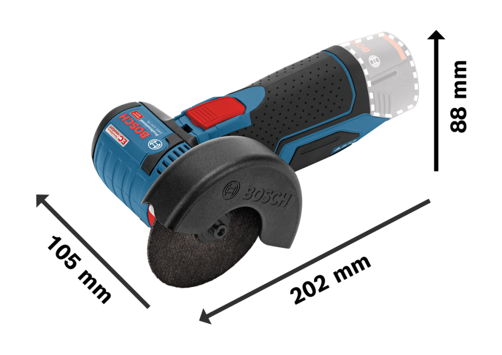 BOSCH GWS 12V-76 Promix 12 Volt Taşlama (Akü-Şarj Aleti Hariç) nasıl kullanılır