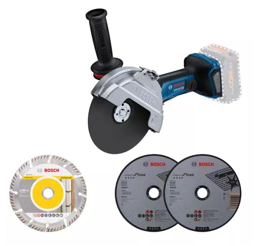 BOSCH GWS 18 V-180 P Akülü Taşlama 18 Volt 180 mm (Akü ve Şarj Aleti Hariç) nasıl kullanılır