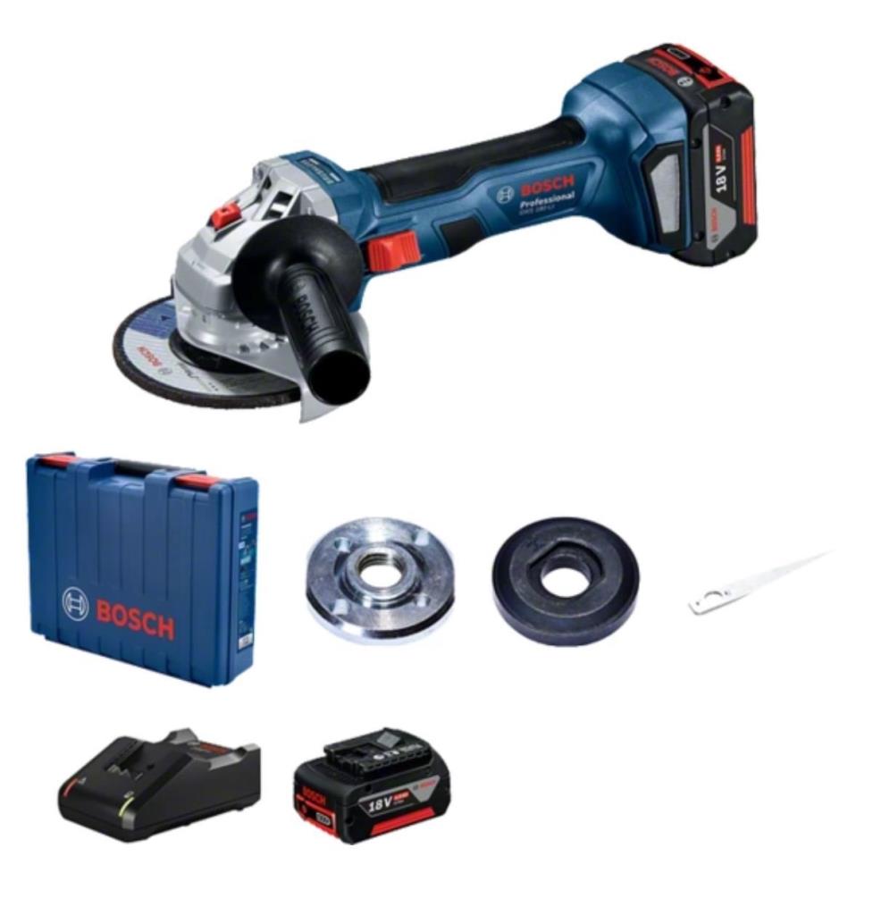 BOSCH GWS 180-LI Çift Akülü Avuç Taşlama Makinası (06019H9021) nasıl kullanılır