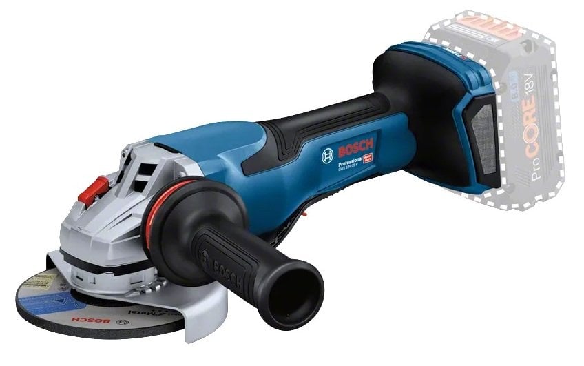 BOSCH GWS 18V-15 P Akülü Avuç Taşlama Makinası - Alttan Tetikli (Akü ve Şarj Aleti Hariç) fiyatı
