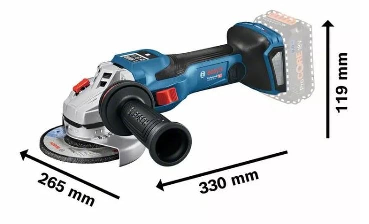 BOSCH GWS 18V-15 SC Akülü Avuç Taşlama 18 Volt 8.0 Ah nasıl kullanılır