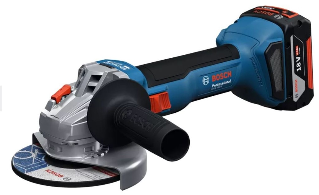 BOSCH GWS 18V-8 Tek Akülü Avuç Taşlama Makinası 18 Volt 4 Ah nasıl kullanılır