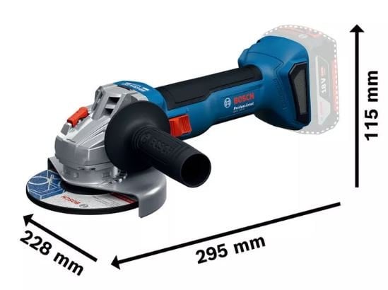 BOSCH GWS 18V-8 Tek Akülü Avuç Taşlama Makinası 18 Volt 4 Ah nereden bulurum