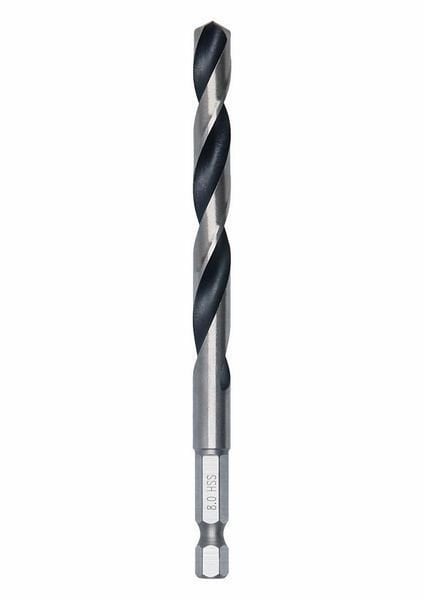 BOSCH HSS Pointeq 1/4 Altıgen Saplı Metal Matkap Ucu 8.0 mm (2608577547) fiyatı