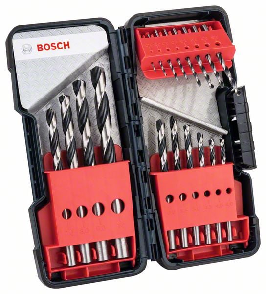BOSCH HSS PointTeQ Metal Matkap Ucu Seti 18 Parça 2608577350 fiyatı