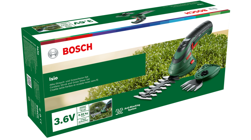 BOSCH ISIO Akülü Çim ve Çit Kesme Makinası 3.6 Volt nasıl kullanılır