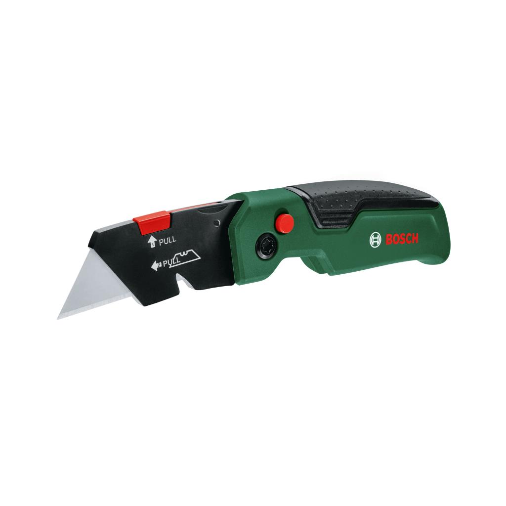 BOSCH Katlanır Maket Bıçağı (Kılıf + 10 Adet Yedek Bıçak) nasıl kullanılır