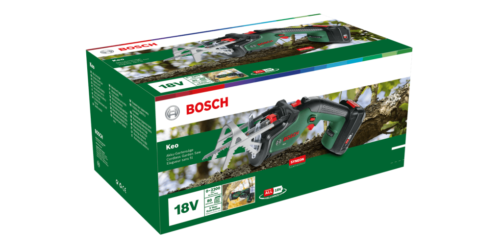 BOSCH KEO Akülü Bahçe Testeresi 18 Volt ne işe yarar