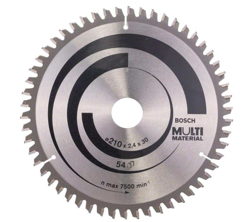 BOSCH MultiMaterial 210x30x2,8 mm 54 Diş Elmas Daire Testere (2608640511) fiyatı