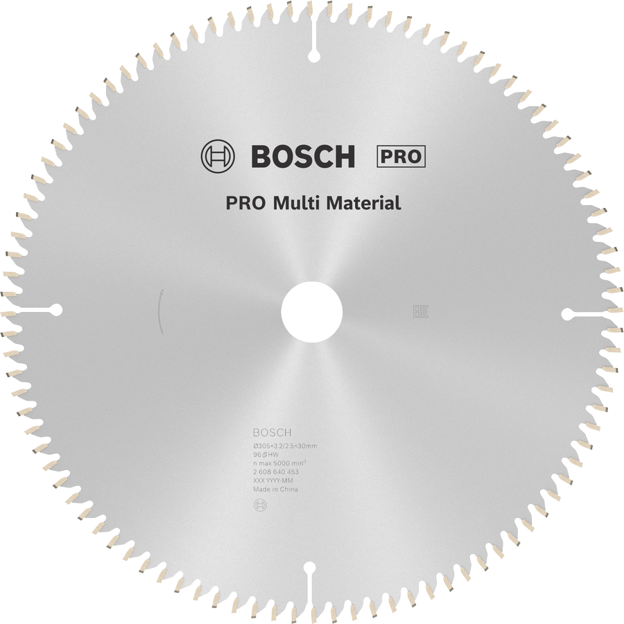 BOSCH MultiMaterial 305x30x3,2 mm 96 Diş Elmas Daire Testere (2608640453) fiyatı