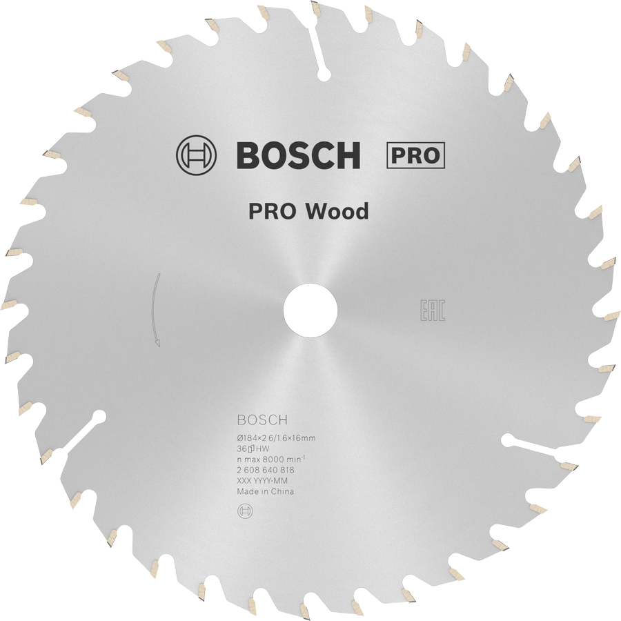 BOSCH Optiline Wood 184 mm 36 Diş Ahşap Daire Testere Bıçağı fiyatı