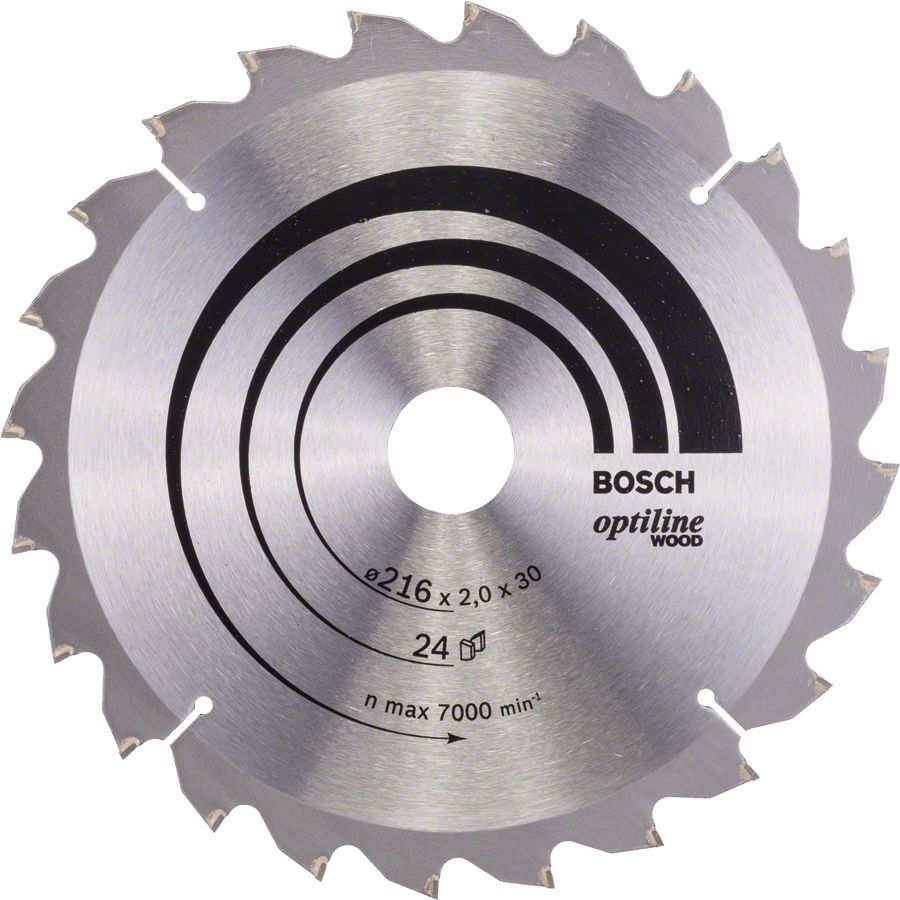 BOSCH Optiline Wood 216 mm 24 Diş Ahşap Elmas Daire Testere fiyatı