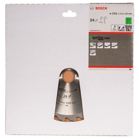 BOSCH Optiline Wood 216 mm 24 Diş Ahşap Elmas Daire Testere nasıl kullanılır