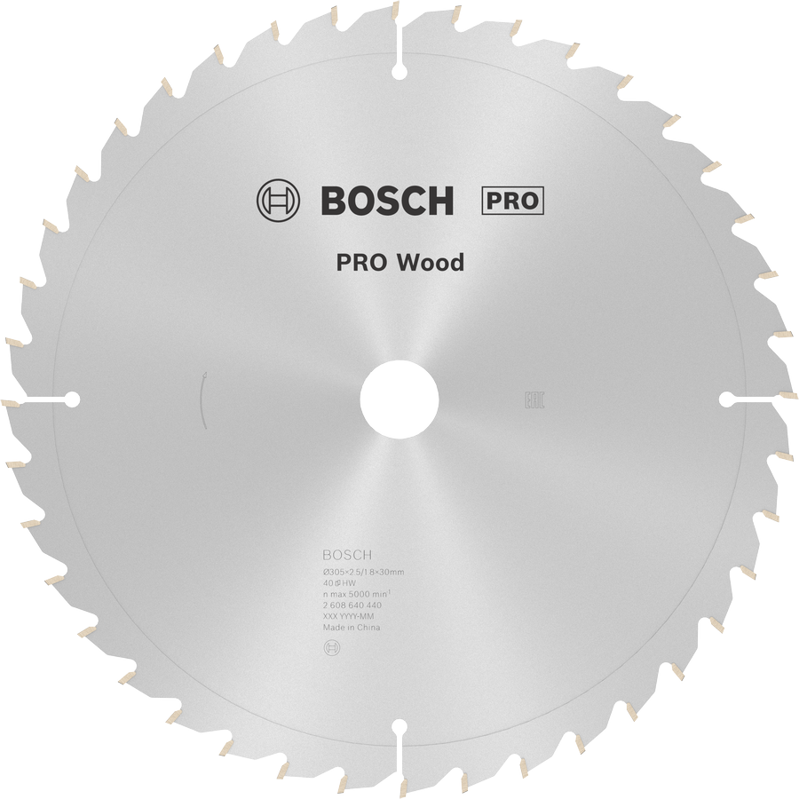 BOSCH Optiline Wood 305 mm 40 Diş Ahşap Daire Testere Bıçağı fiyatı