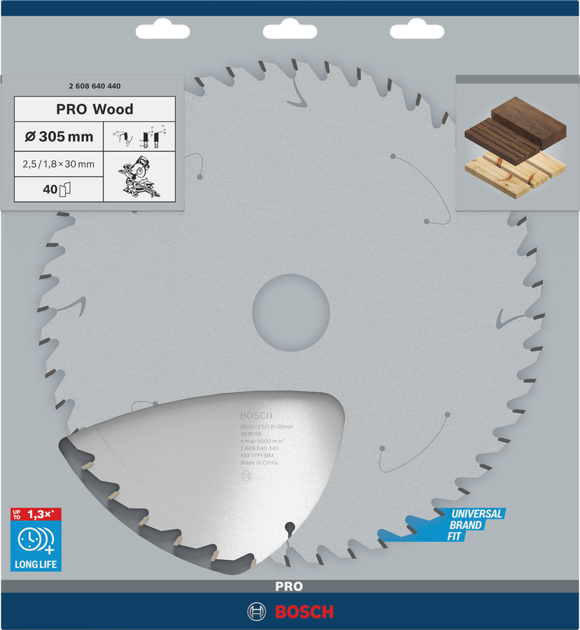 BOSCH Optiline Wood 305 mm 40 Diş Ahşap Daire Testere Bıçağı nasıl kullanılır