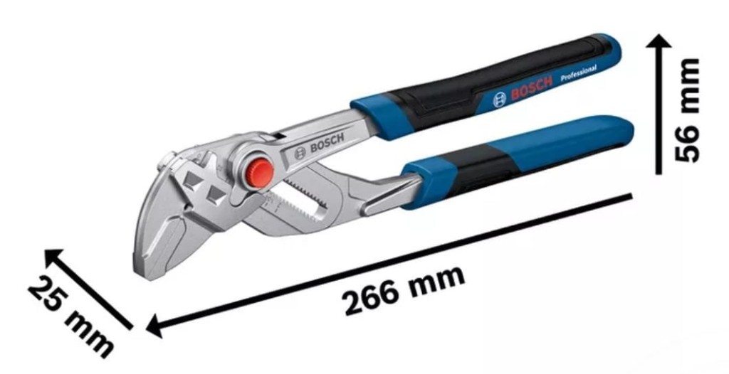 BOSCH Otomatik Fort Pense Düz Ağızlı Rekor Anahtar 250 mm (1600A02W3R) ne işe yarar