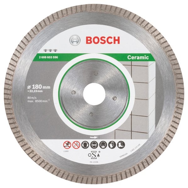 BOSCH Porselen-Seramikte Ekstra Temiz ve Hızlı Kesim İçin Elmas Testere 180 mm fiyatı