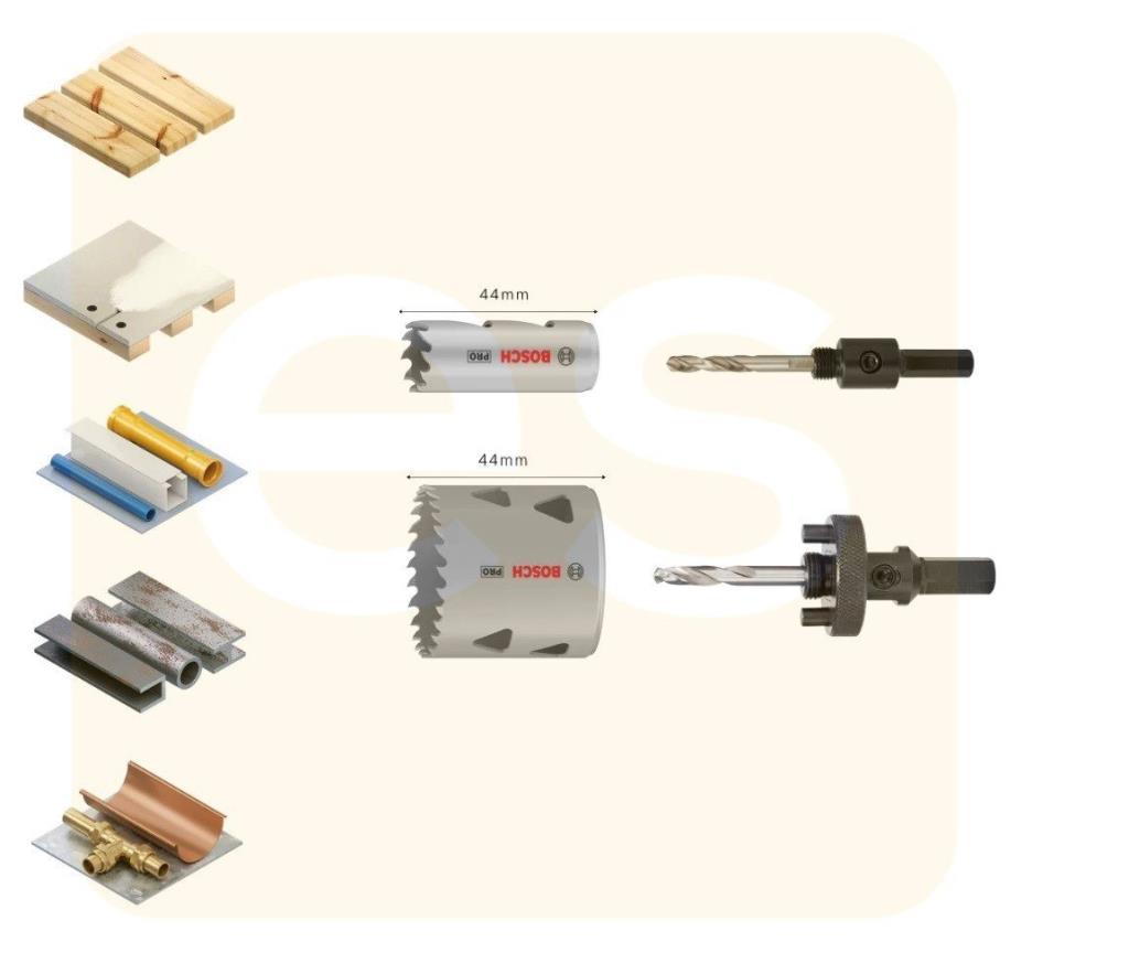 BOSCH PRO MultiMaterial HSS Bi-Metal Delik Açma Testeresi Panç (Ölçü Seçiniz) nasıl kullanılır
