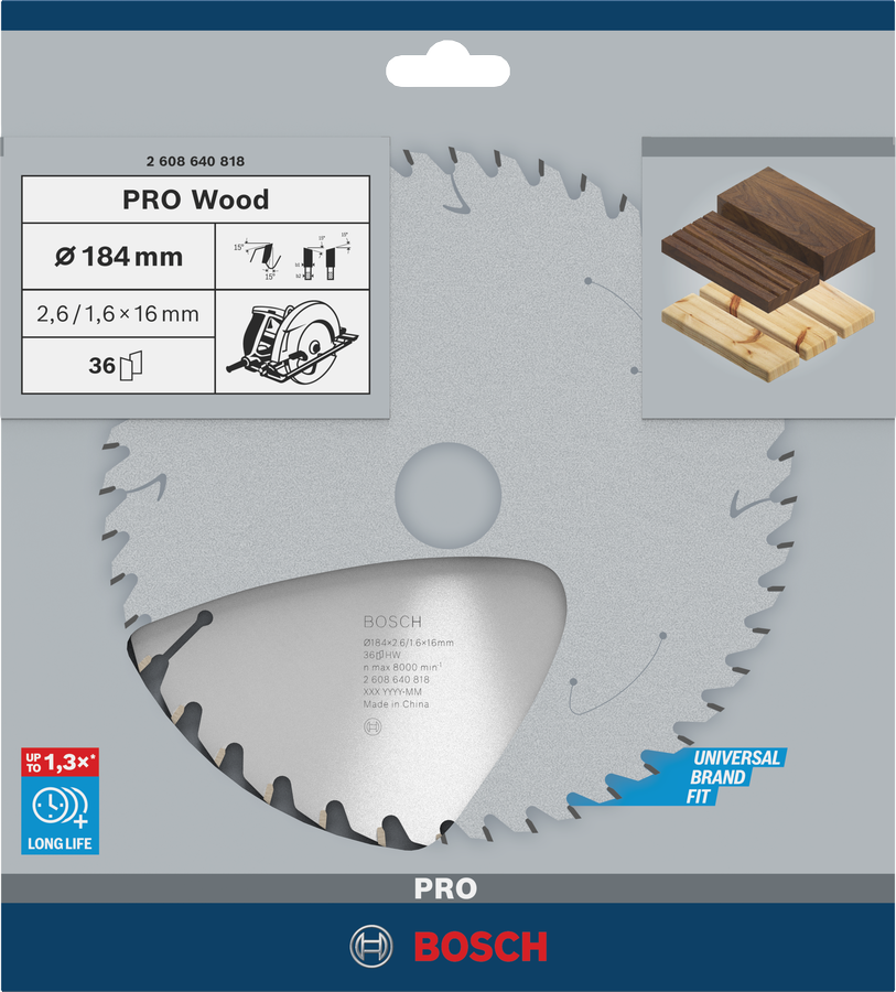 BOSCH Pro Wood 184 mm 36 Diş Ahşap Daire Testere Bıçağı nasıl kullanılır