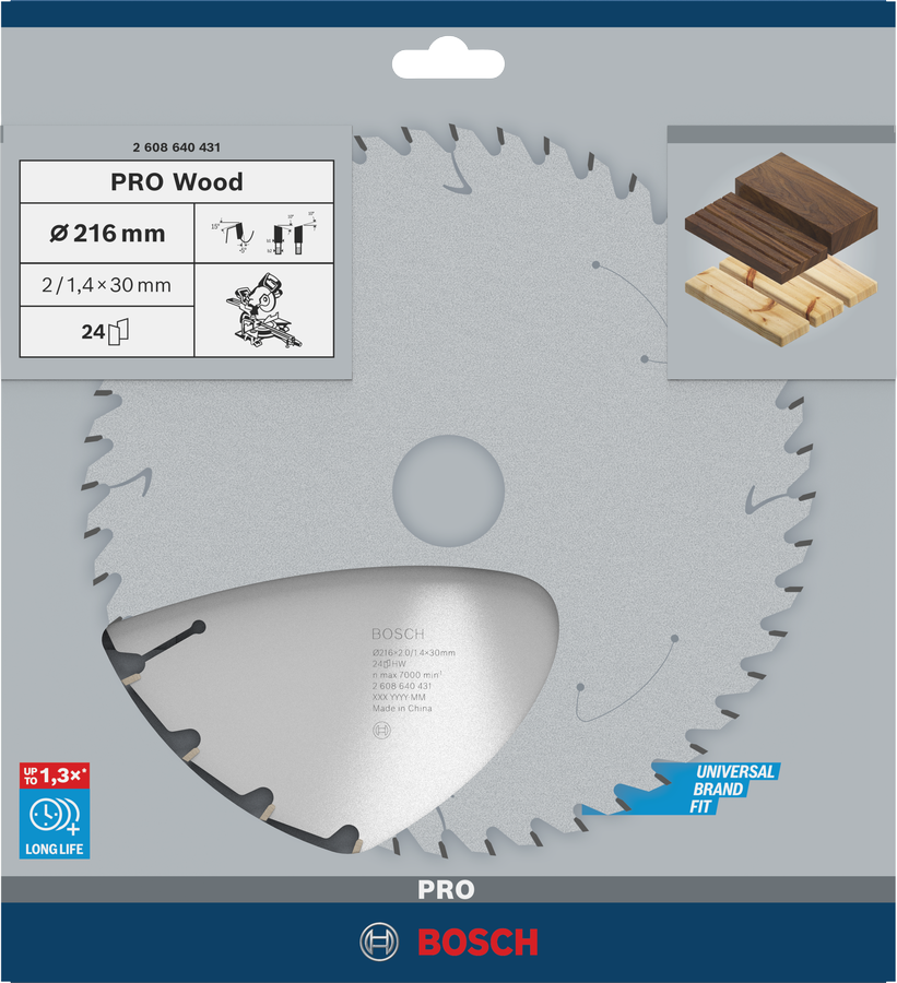 BOSCH Pro Wood 216 mm 24 Diş Ahşap Elmas Daire Testere Bıçağı nasıl kullanılır