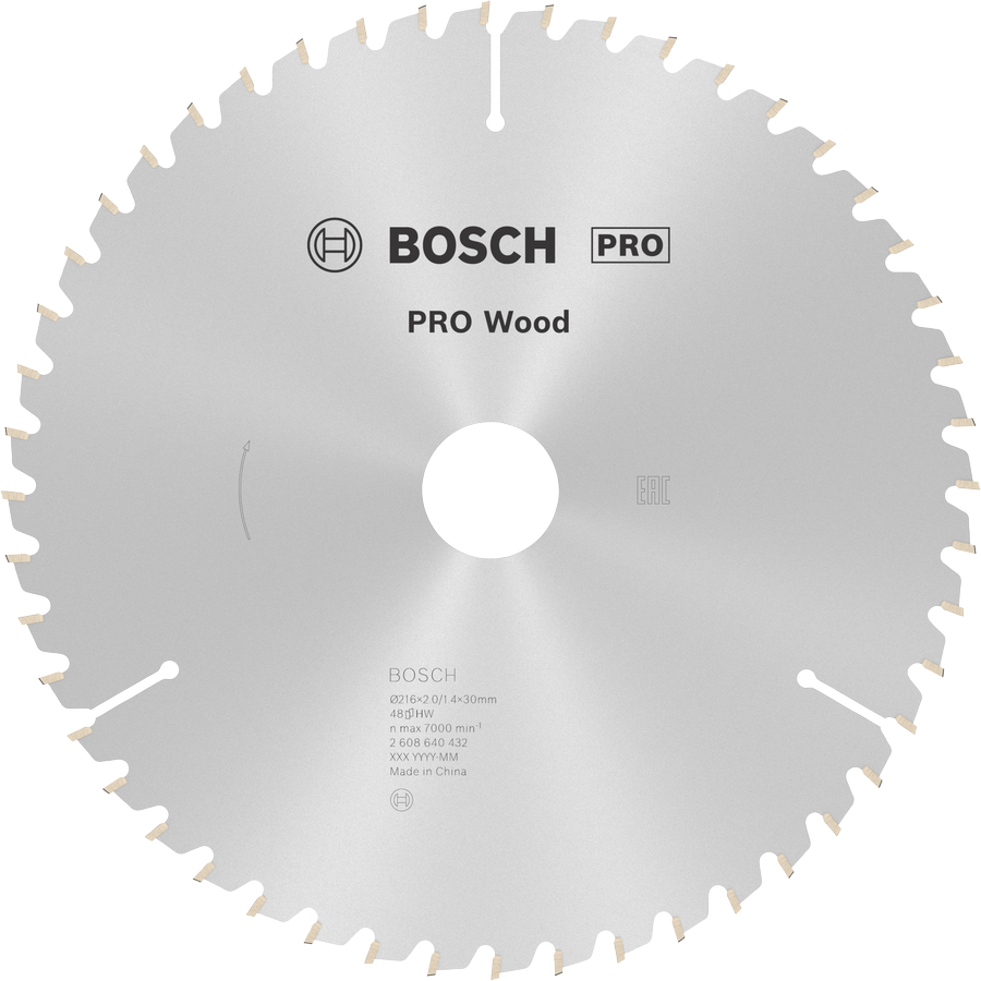 BOSCH Pro Wood 216 mm 48 Diş Ahşap Daire Testere Bıçağı fiyatı
