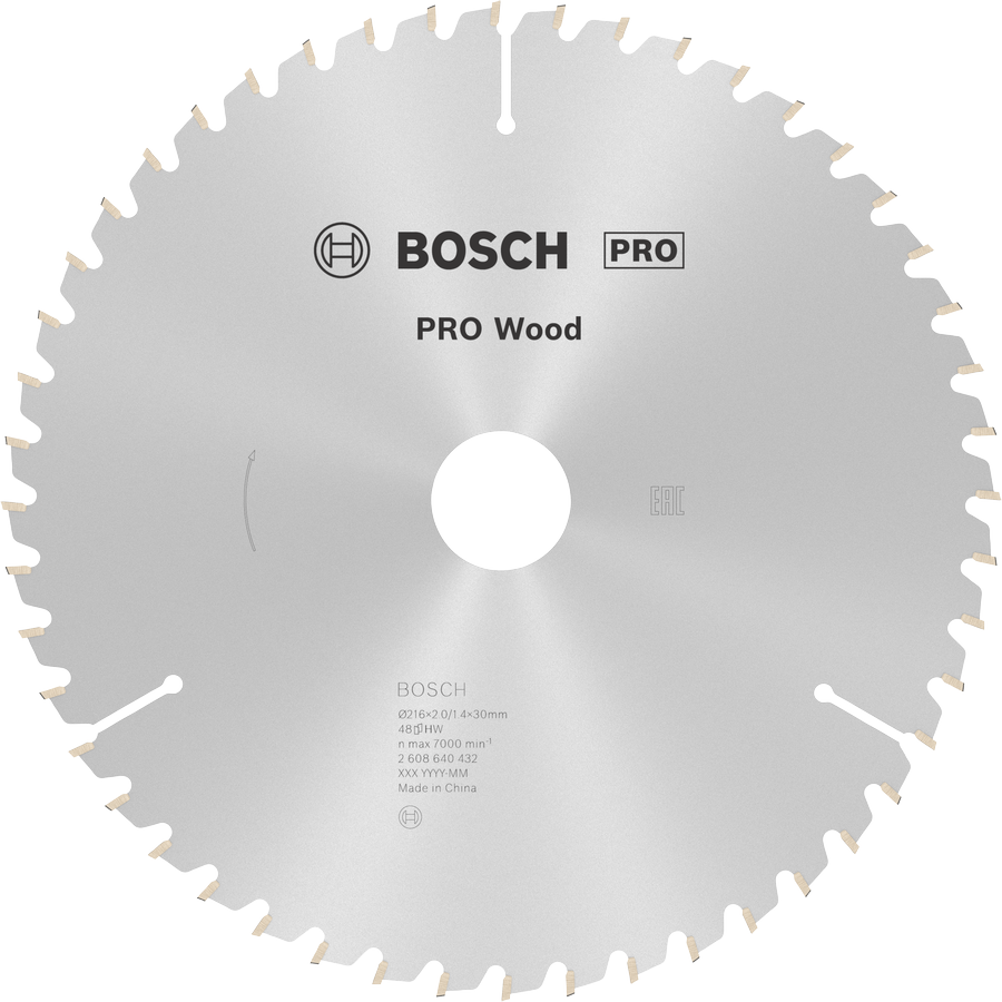 BOSCH Pro Wood 216 mm 48 Diş Ahşap Daire Testere Bıçağı fiyatı
