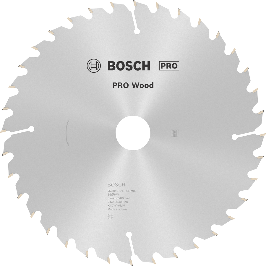 BOSCH Pro Wood 230 mm 36 Diş Ahşap Daire Testere Bıçağı fiyatı