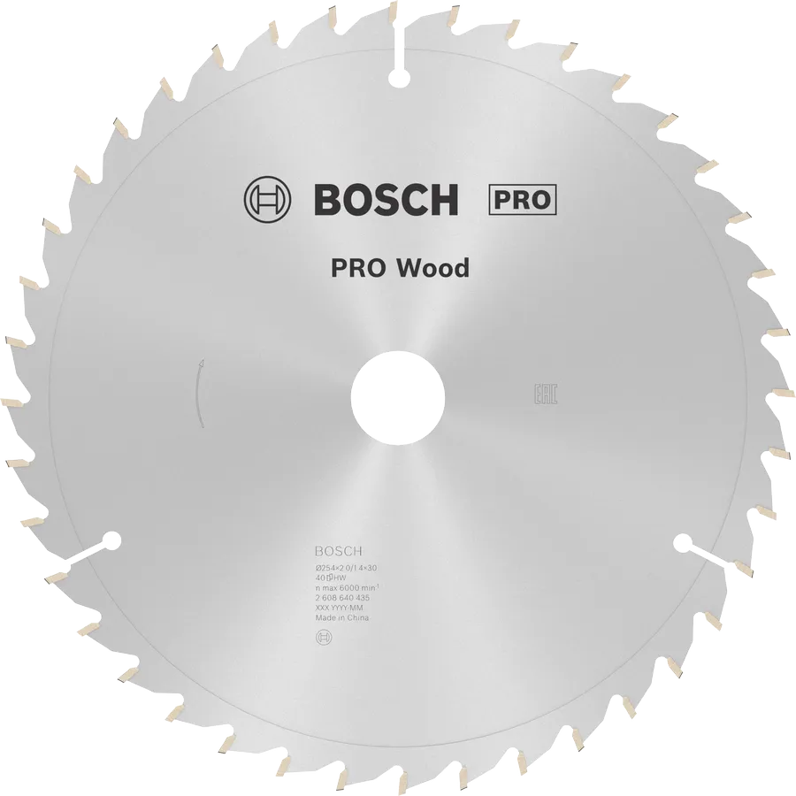 BOSCH Pro Wood 254 mm 40 Diş Ahşap Daire Testere Bıçağı fiyatı