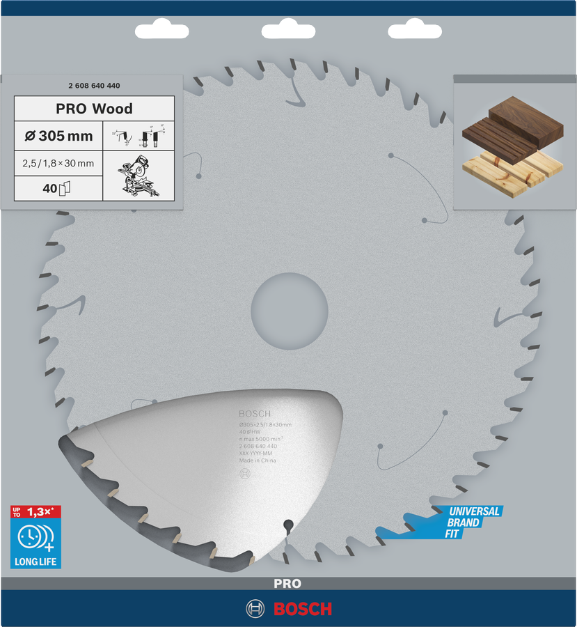 BOSCH Pro Wood 305 mm 40 Diş Ahşap Daire Testere Bıçağı nasıl kullanılır