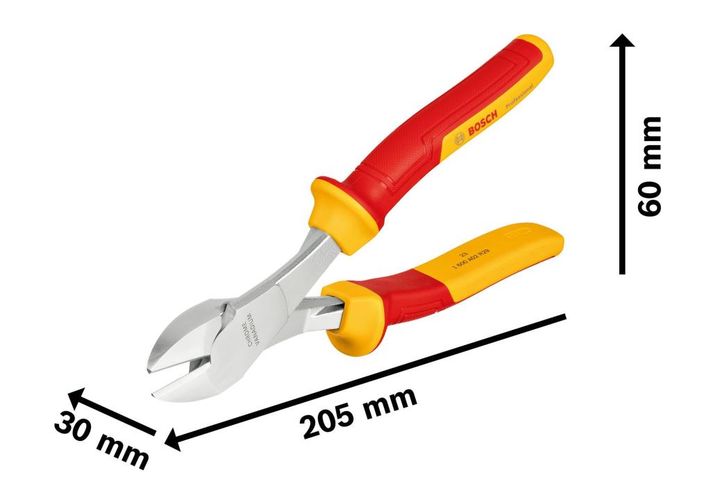 BOSCH Profesyonel 1000 Volt Ağır Tip Yan Keski 200 mm (1600A02NE2) nereden bulurum