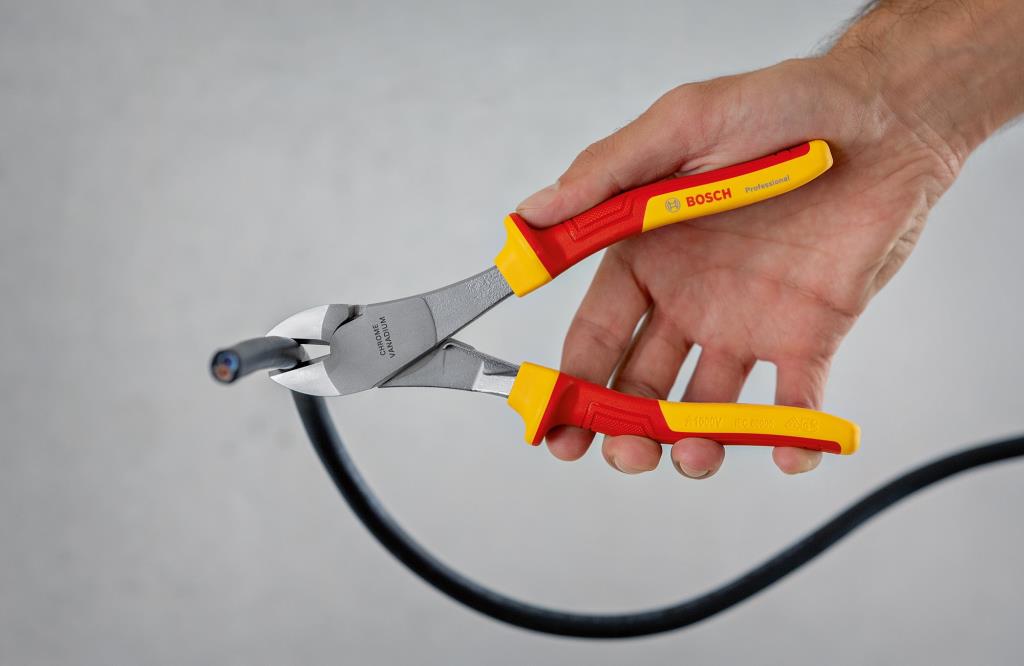 BOSCH Profesyonel 1000 Volt Ağır Tip Yan Keski 200 mm (1600A02NE2) ne işe yarar