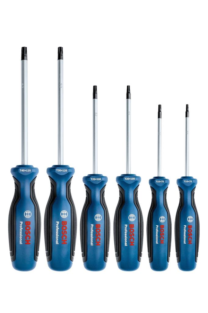 BOSCH Profesyonel 6 Parça Torx Tornavida Takımı (1600A01V09) fiyatı